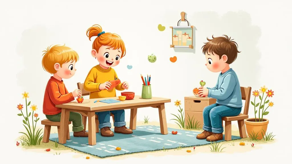 Kinderbesteck robust im Einsatz