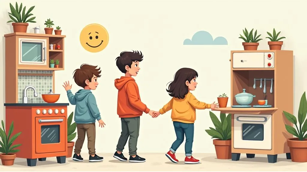 Kinderküche Spielküche Vergleich im Einsatz