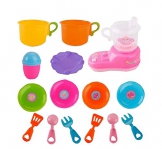 Early Learning Baby-Home Küche Kochgeschirr Pretend Spielzeug-Set