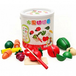 Finer Shop Kunststoff Obst Gemüse Kuchen Rollenspiele Spielzeug für Kinder Frühe Entwicklung und Ausbildung