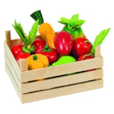 Goki 51658 – Kaufläden und Zubehör – Obst und Gemüsein Kiste