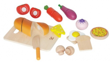 Peradix Küchen Spielzeug Set 60 teilig mit Messer, Gabel, Teller, Messkännchen, Herd, Pfanne und Schüssel, das besondere Geschenk