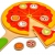 Idena 4100115 - Kleine Küchenmeister Pizza - Set inklusive Pizzaschieber aus Holz, 18 teilig, circa 28 x 28 x 3 cm