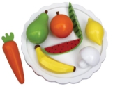 JaBaDaBaDo Teller mit Obst und Gemüse aus Holz