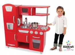 KidKraft 53156 - Rote Retro-Küche