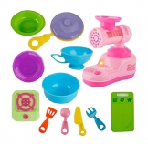 Kinder Pretend Lebensmittel Spielzeug aus Kunststoff Küchenzubehör-Set spielen