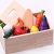 Natureich Küchenspielzeug aus Holz für Kinder ab 3 Jahre Küchenzubehör zum Schneiden - Magnetspiel für Kinderküche