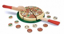 Pizza Holz Kinderküche Holzpizza 63 Teile