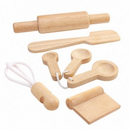 PlanToys 3450 Back-Set Backutensilien Baking Utensils Kinderküche Holz