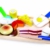 Small Foot by Legler Schneidespielzeug aus Holz, verschiedene Lebensmittel zum Zerteilen und Zusammenfügen, inkl. kleinem Brettchen, Tablett und Besteck