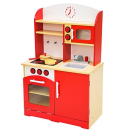TecTake Kinderküche Spielküche aus Holz - diverse Modelle -