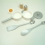 Combi-Küche / Kinderküche / Spielküche in weiss mit Zubehör aus Holz / Maße: 54 x 83,5 x 30 cm – Arbeitshöhe: 48 cm / mit Aufbauanleitung / Ki - 