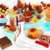 Fun Play-Food-Spielen Kitchen Set für Kinder über 3Years, Obstkuchen , Blau - 