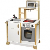 howa Spielküche / Kinderküche „Chefkoch“ aus Holz mit LED-Kochfeld 4820