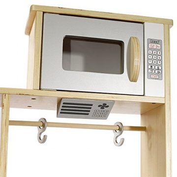 howa Spielküche / Kinderküche „Chefkoch“ aus Holz mit LED-Kochfeld 4820 - 