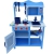 Kinderküche Spielküche BLAU aus Holz Kinderspielküche Spielzeugküche mit Zubehör (blau) - 