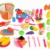Lustiges Spielzeug-Küche Spielküche für Kinder-, Koch- und Backzubehör , 46PCS - 