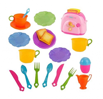 Pretend Küche Spielzeug-Set künstliche Plastikkochgeschirr für Kleinkind -Kinder - 